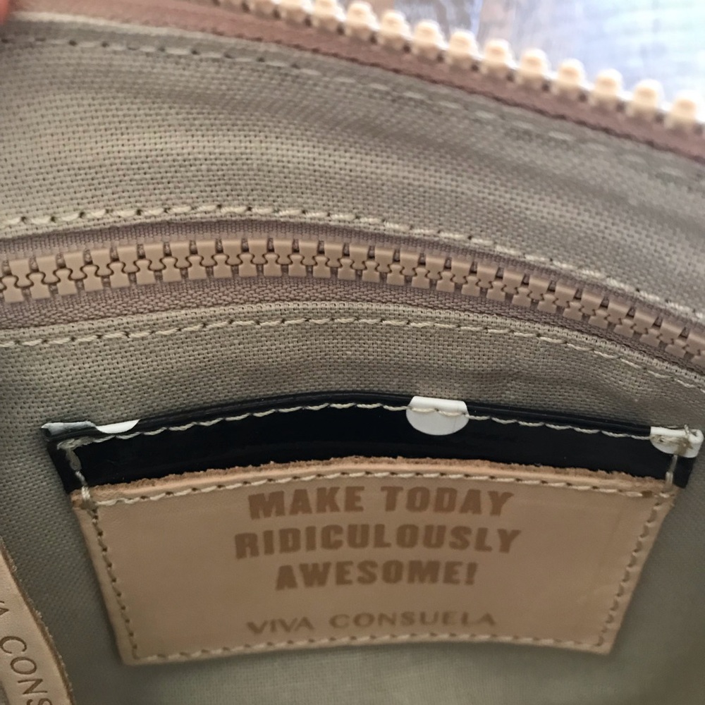 Consuela Blue Jag Bag NWOT - Picture 5 of 8